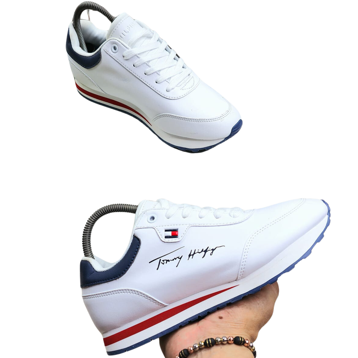 Comprar Tommy Hilfiger Zapatillas Hombre: Estilo y Calidad para Tu Día a Día. ¿Estás buscando comprar Tommy Hilfiger zapatillas hombre? En Onlineshoppingcenterg te ofrecemos las mejores opciones para complementar tu look con estilo y comodidad. Este artículo te ayudará a elegir las zapatillas ideales, resolviendo todas tus dudas y guiándote hacia la compra perfecta.  ¿Por qué elegir Tommy Hilfiger zapatillas hombre? Las zapatillas Tommy Hilfiger hombre son sinónimo de calidad, diseño y versatilidad. Están diseñadas para combinar con cualquier outfit, desde un estilo casual hasta uno más formal. Entre sus características más destacadas están:  Diseño icónico: Sus líneas limpias y colores clásicos, como las zapatillas blancas Tommy Hilfiger hombre, las convierten en un básico en cualquier armario. Materiales de calidad: Desde piel hasta lona resistente, garantizando durabilidad y confort. Versatilidad: Ideales para cualquier ocasión, ya sea para una salida casual o para caminar largas distancias. Las mejores opciones de zapatillas Tommy Hilfiger para hombre En Onlineshoppingcenterg, encontrarás una amplia selección de zapatillas Tommy Hilfiger hombre que se ajustan a tus necesidades. A continuación, te presentamos algunas de las opciones más populares:  1. Zapatillas blancas Tommy Hilfiger hombre Un clásico atemporal que nunca pasa de moda. Perfectas para combinar con jeans o pantalones cortos. Palabras clave relacionadas: zapatillas blancas hombre Tommy, zapatillas blancas hombre Tommy Hilfiger.  2. Zapatillas Tommy Hilfiger hombre azul marino Ideales para un look más elegante y sofisticado. Estas zapatillas destacan por su diseño moderno y colores neutros. Palabras clave relacionadas: zapatillas Tommy Hilfiger hombre azul marino, zapatillas Tommy jeans hombre.  3. Zapatillas Tommy Hilfiger hombre outlet Si buscas ahorrar sin sacrificar calidad, en nuestra tienda puedes encontrar increíbles ofertas. Palabras clave relacionadas: zapatillas Tommy Hilfiger hombre outlet, zapatillas Tommy Hilfiger outlet.  4. Bambas y alpargatas Tommy Hilfiger hombre Perfectas para el verano, estas opciones ligeras ofrecen estilo y frescura. Palabras clave relacionadas: bambas Tommy Hilfiger hombre, alpargatas Tommy Hilfiger hombre.  5. Zapatillas Tommy Hilfiger hombre piel Para quienes prefieren un calzado más elegante, las opciones de piel son una excelente alternativa. Palabras clave relacionadas: zapatillas Tommy Hilfiger hombre piel, zapatillas de vestir hombre Tommy Hilfiger.